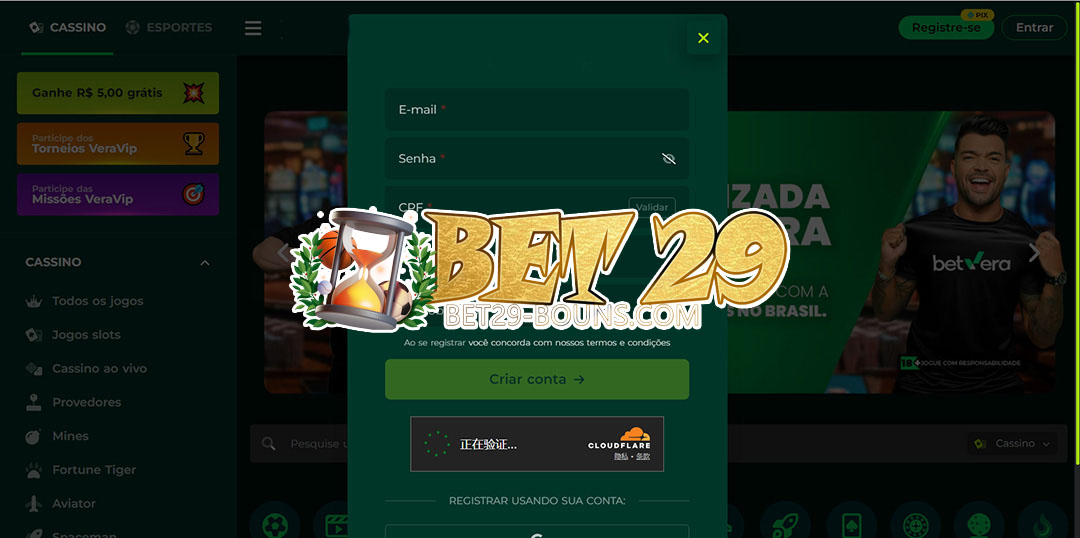 bet 29 registrar